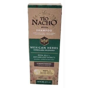 Tío Nacho Mexican Herbs Royal Jelly Strengthening Hair Shampoo 14 fl oz